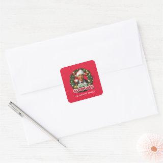 Christmas Vacation | Merry Clarkmas - Personalized Square Sticker