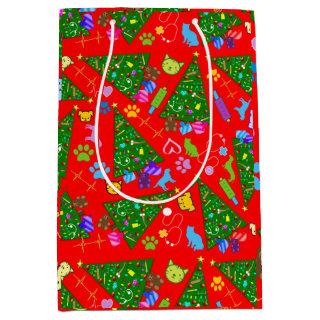 Christmas Veterinary   Medium Gift Bag