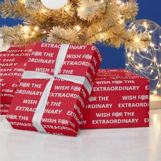 Christmas Wishes on Red