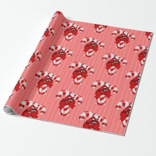 Christmas  Candy Cane Red Stripe