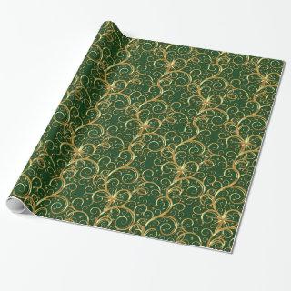 Christmas -Majesty Golden Swirls