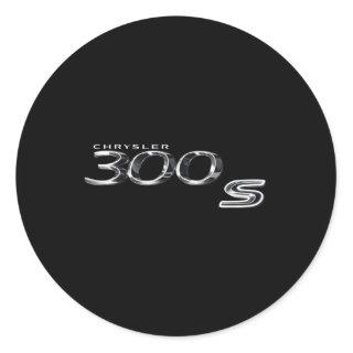 Chrysler 300S Classic Round Sticker