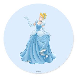 Cinderella Dancing Classic Round Sticker