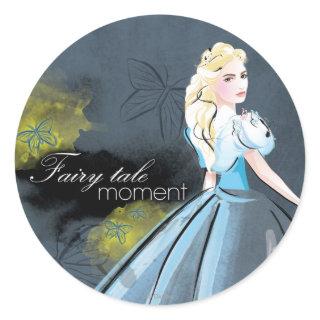 Cinderella Fairy Tale Moment Classic Round Sticker