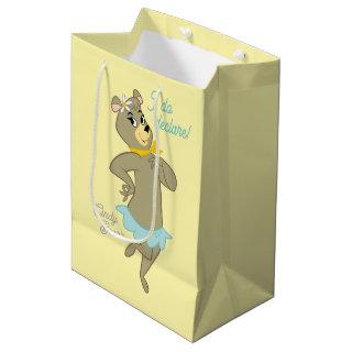 Cindy Bear Playful Pose Medium Gift Bag