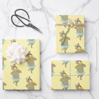 Cindy Bear Playful Pose  Sheets