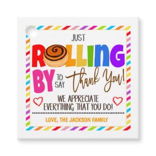 Cinnamon Roll Gift Tag