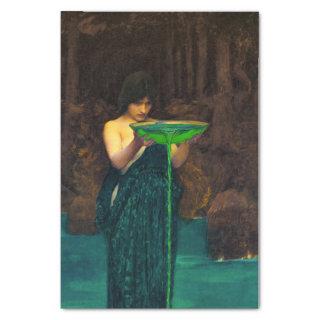 Circe Invidiosa, 1892 by John William Waterhouse Tissue Paper