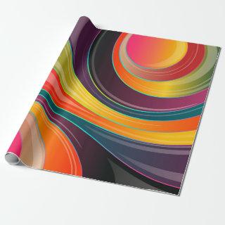 circle swirl abstract