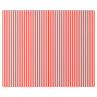 Circus Red and White Cabana Stripes