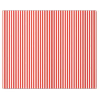 Circus Red and White Cabana Stripes