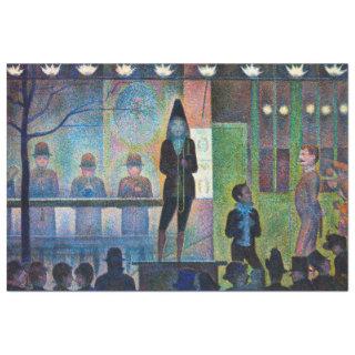 Circus Sideshow, Seurat Tissue Paper