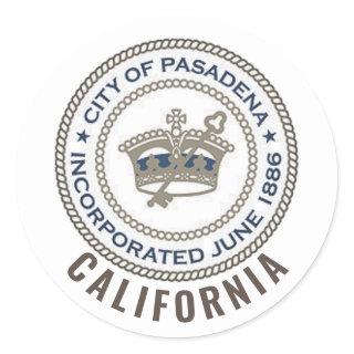 City Seal of Pasadena, California