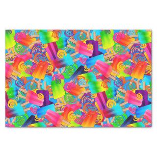 CKC Popsicle Swirls, Blue-Tissue
