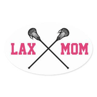 CKL "Lax Mom" Oval Sticker