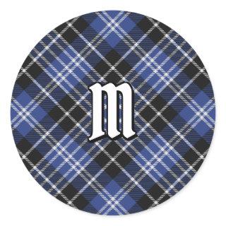 Clan Clark Tartan Classic Round Sticker