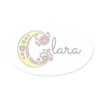 Clara or your name beginning with C label