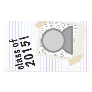 class of 2015 rectangular sticker
