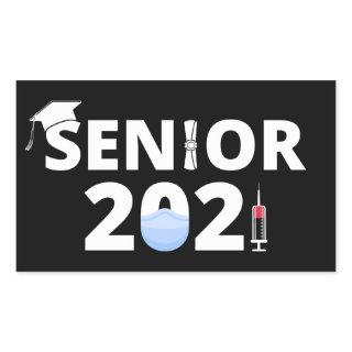 Class of 2021, Senior Year I Rectangular Sticker