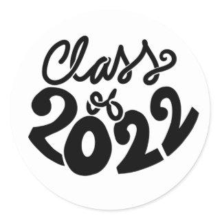 Class of 2022 Graduation Senior Class Classic Round Sticker