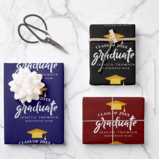 Class of 2025 Graduation Congratulation Grad Party  Sheets