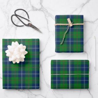 Classic Blue Green Tartan Plaid Pattern   Sheets