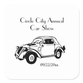 Classic Car Stickers Customize