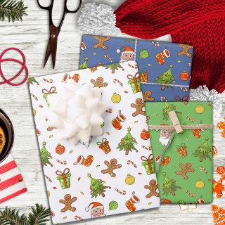 Classic Christmas Pattern  Sheets