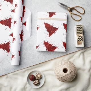 Classic Christmas Tree | Festive Rich Crimson Red
