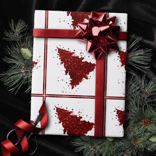 Classic Christmas Tree | Festive Rich Crimson Red