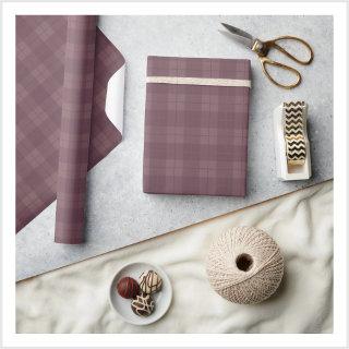 Classic Dusty Plum Plaid
