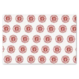 Classic Fire Fighter Symbol Pattern Tissue Paper