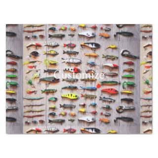 Classic Fishing Lures Thunder_Cove Car  Tissue Paper