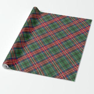 Classic Green Red Plaid Elegant Tartan
