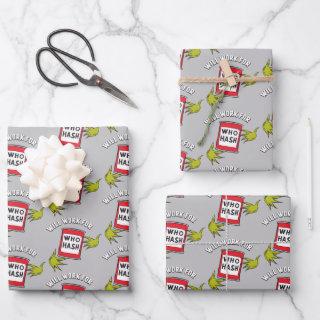 Classic Grinch | Will Work for Who Hash Quote  Sheets