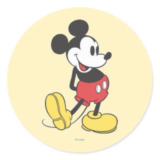 Classic Mickey Classic Round Sticker
