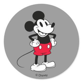 Classic Mickey Mouse | A True Original Classic Round Sticker