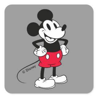 Classic Mickey Mouse | A True Original Square Sticker
