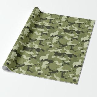 Classic military camouflage pattern