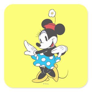 Classic Minnie | Sweet Square Sticker