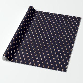 Classic Navy Gold Pattern