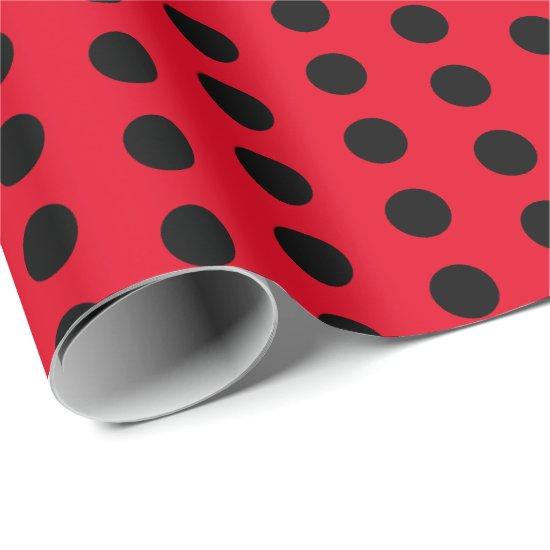 Classic Polka Dot Red and Black