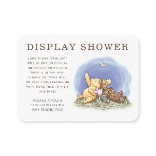 Classic Pooh & Pals Display Shower Place Card