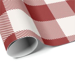 classic red on white or ANY color gingham plaid