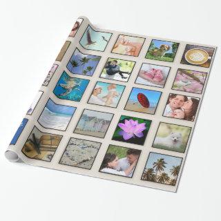 Classic Square Frame Custom Photo Collage