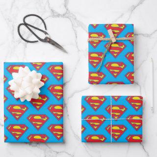 Classic Supergirl Logo with Blue Outline  Sheets