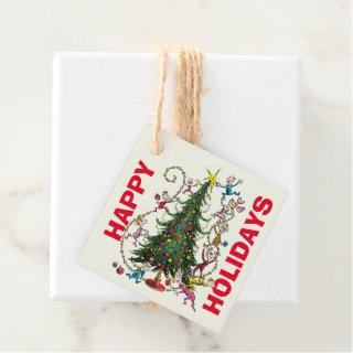 Classic The Grinch | Christmas Tree Holiday Favor Tags