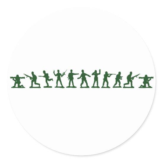Classic Toy Soldiers Classic Round Sticker