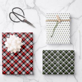 Classic Traditional Red Green Black White Gingham  Sheets