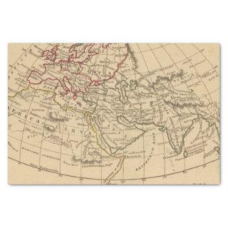 Classic World Map Tissue Paper